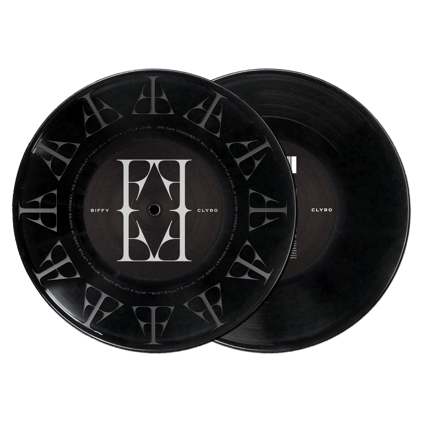 Single Black Vinyle 7" « A Little Love »
