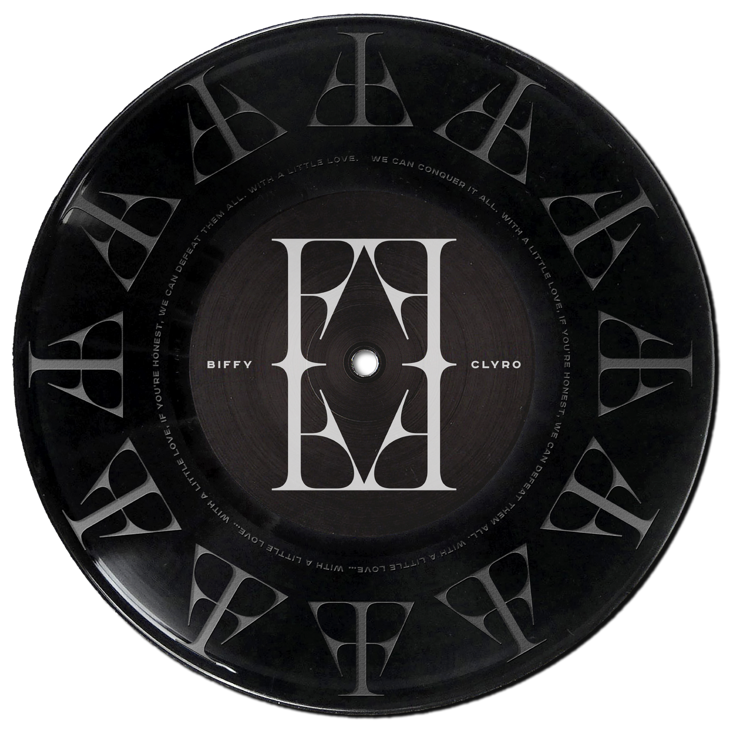 Single Black Vinyle 7" « A Little Love »